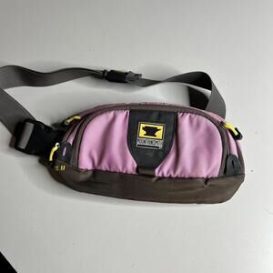 Mountainsmith Vibe II Waist Pack Pink Brown Nylon Hiking Fanny Bag One Size Mens